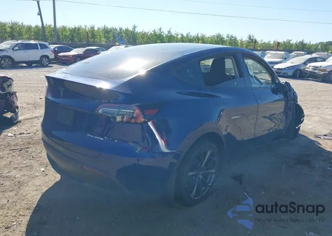 2022 Tesla Model Y Long Range Dual Motor All-Wheel Drive из США, поврежденный, VIN 7SAYGDEE2NF459875